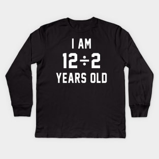 6th Birthday Kids Long Sleeve T-Shirt